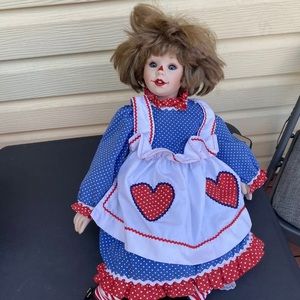 RAGGEDY ANN DOLL DANBURY MINT / KELLY RuBert 22"